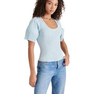 Steve Madden Valetta Top Medium Sky Blue